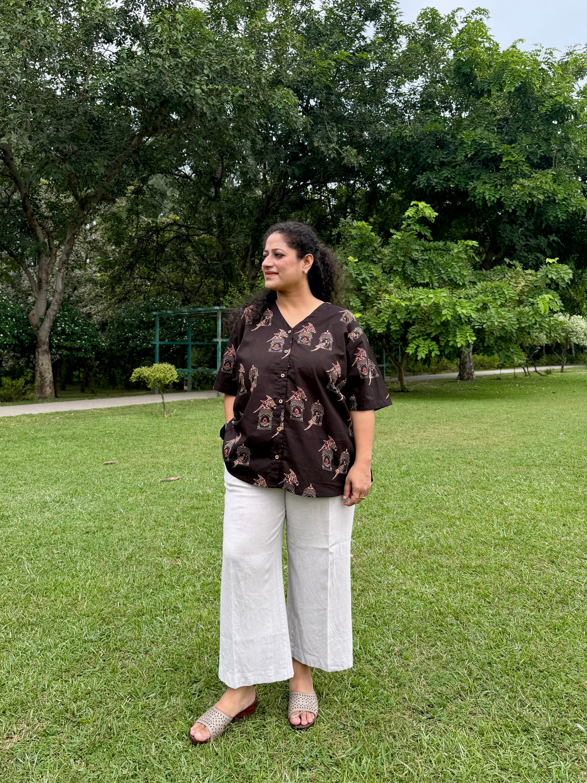 Coffee bird shirt