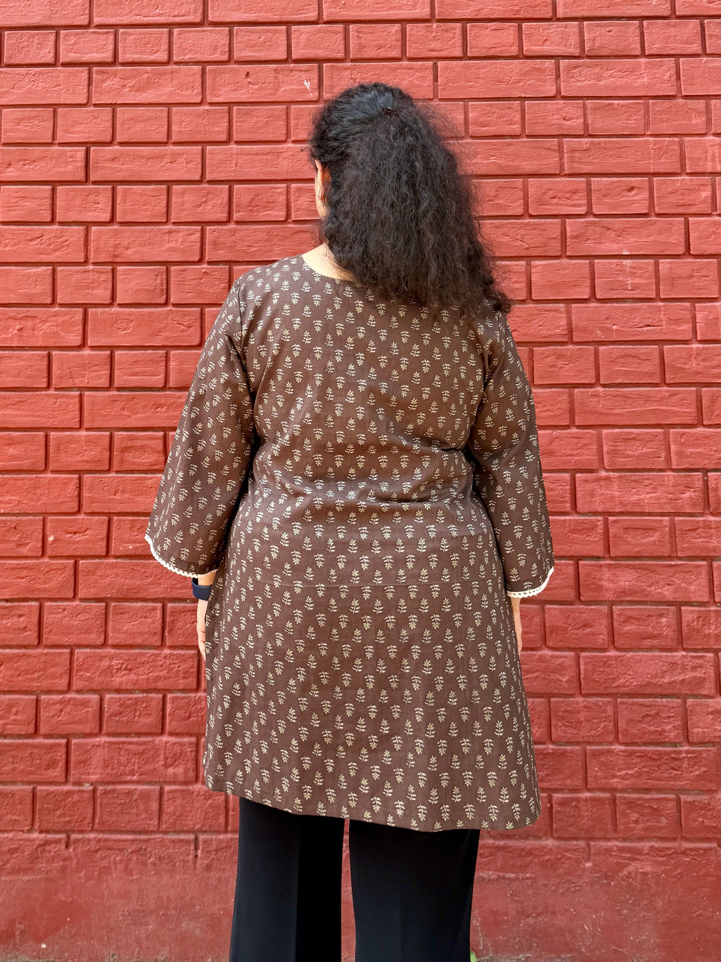 Coffee vibe kurta