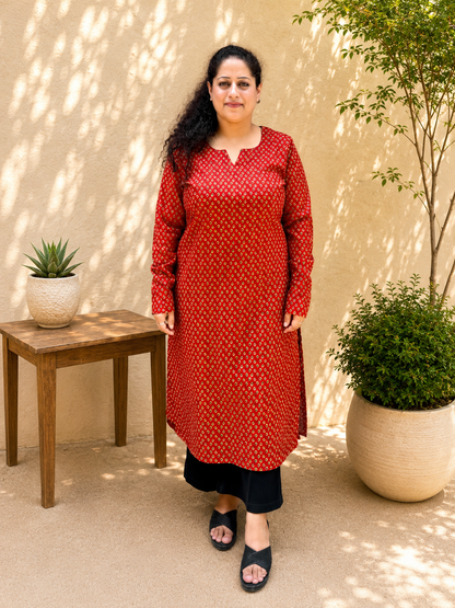 Ruby Buti Long Kurta ❤️