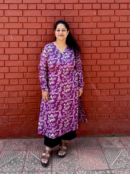 Jamuni Chudi Sleeve Kurta