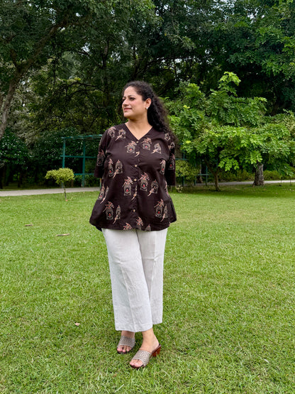 Coffee bird shirt