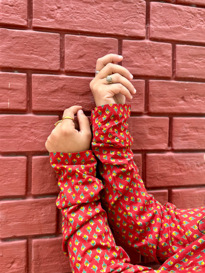 Ruby Buti Long Kurta ❤️