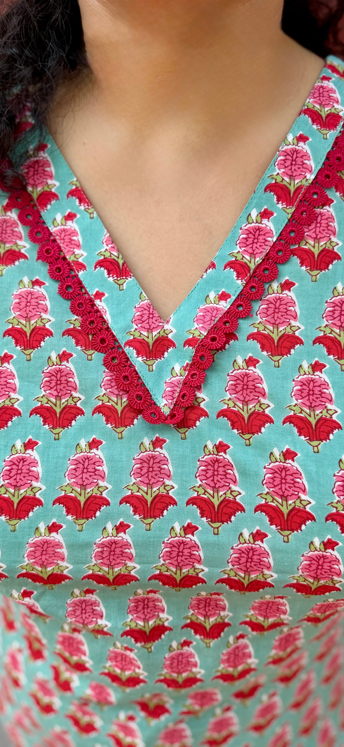 Pista Green kurti
