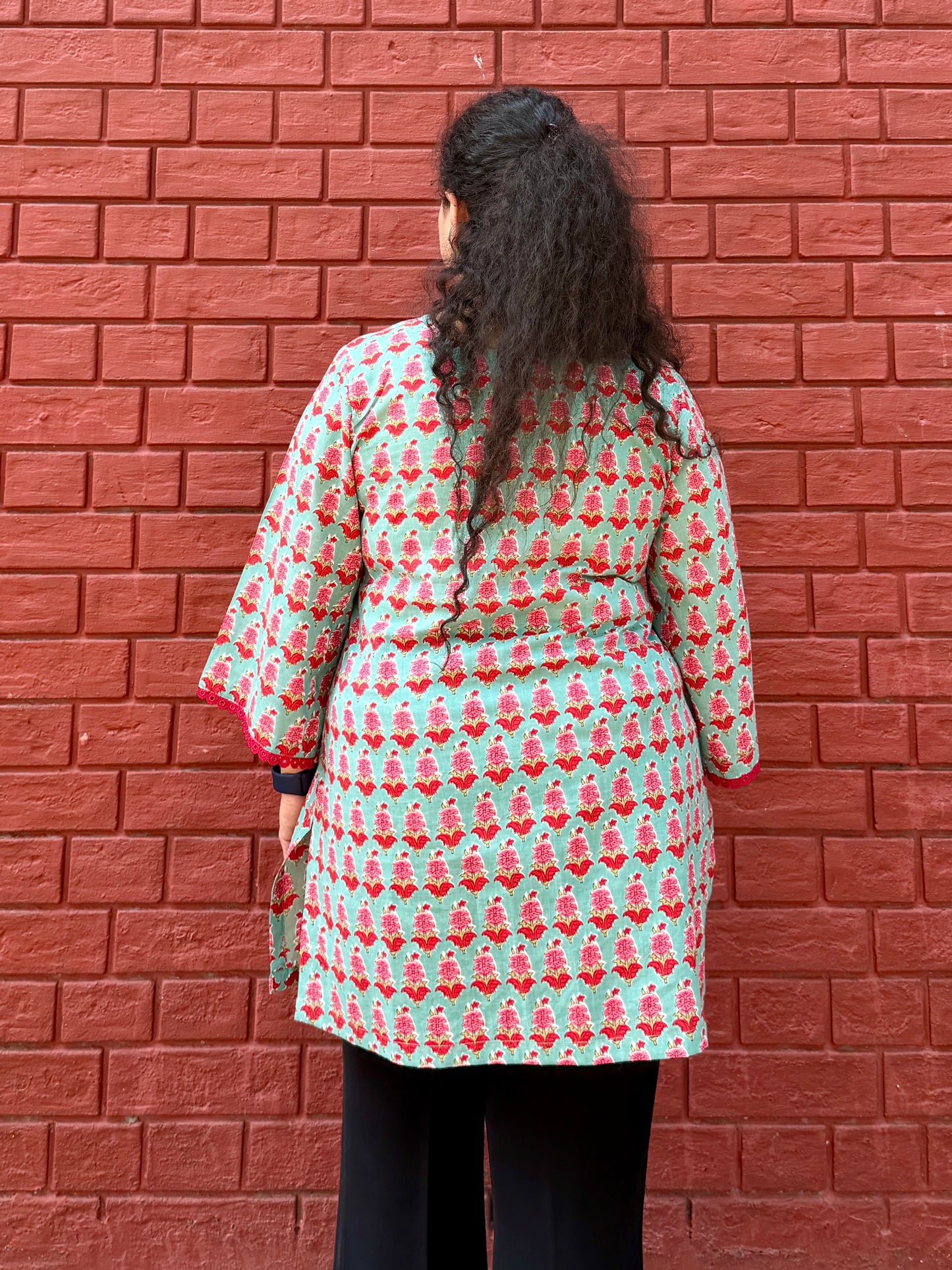Pista Green kurti