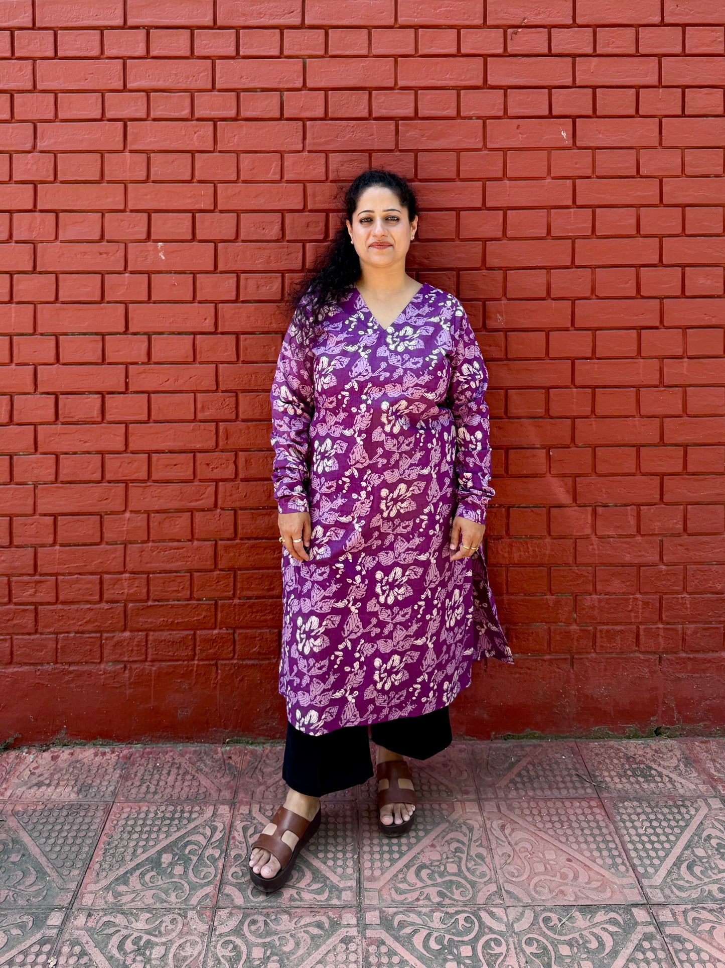Jamuni Chudi Sleeve Kurta