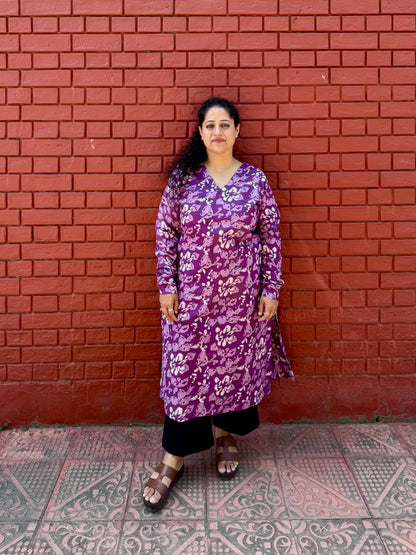 Jamuni Chudi Sleeve Kurta