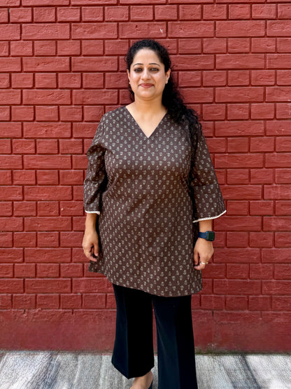 Coffee vibe kurta