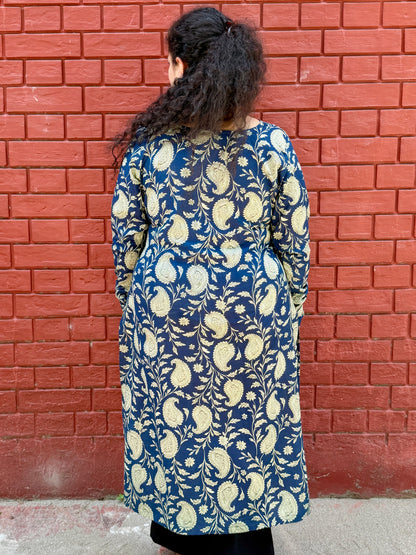 Neel Paisley Kurta