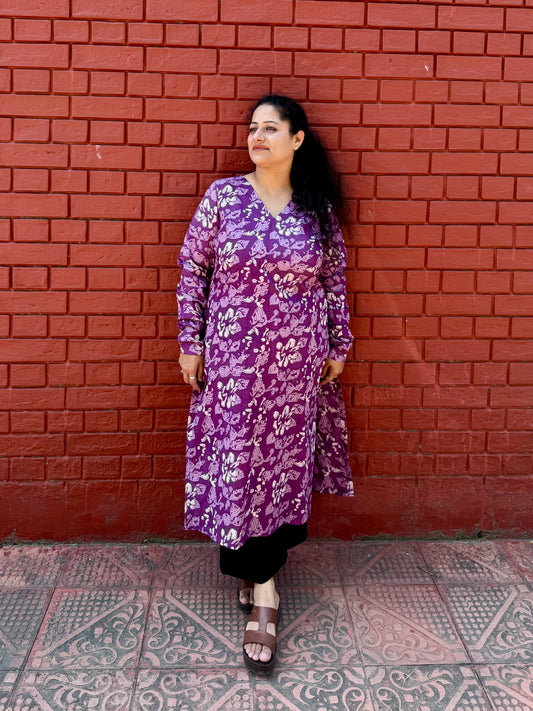 Jamuni Chudi Sleeve Kurta