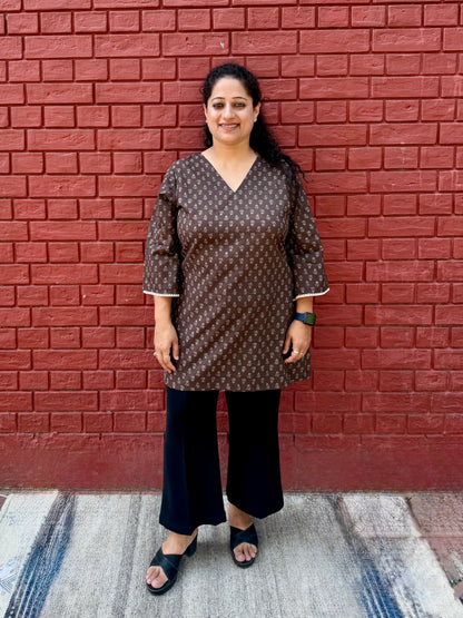 Coffee vibe kurta