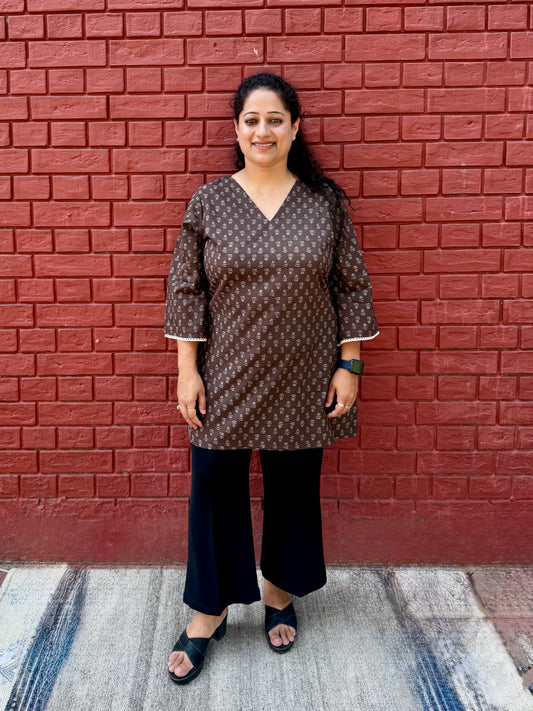 Coffee vibe kurta