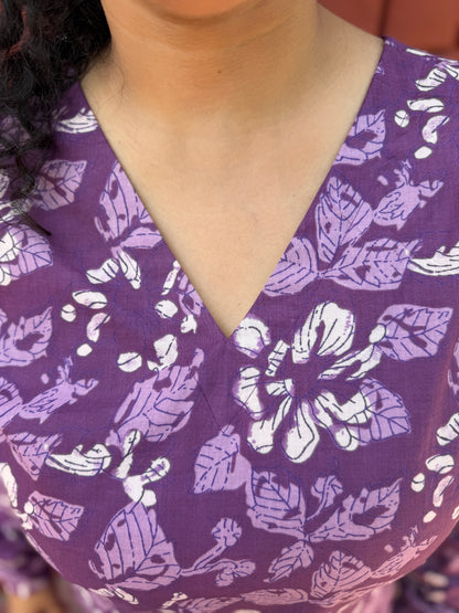 Jamuni Chudi Sleeve Kurta