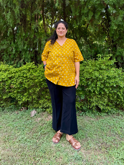 Yellow Butti Anti-Fit Shirt