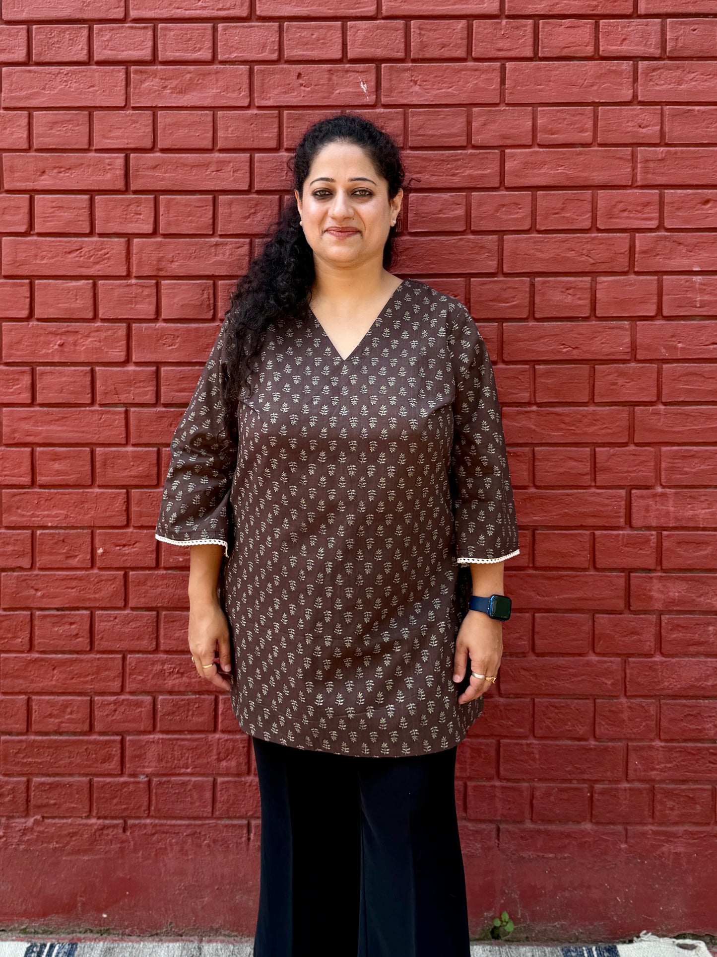 Coffee vibe kurta