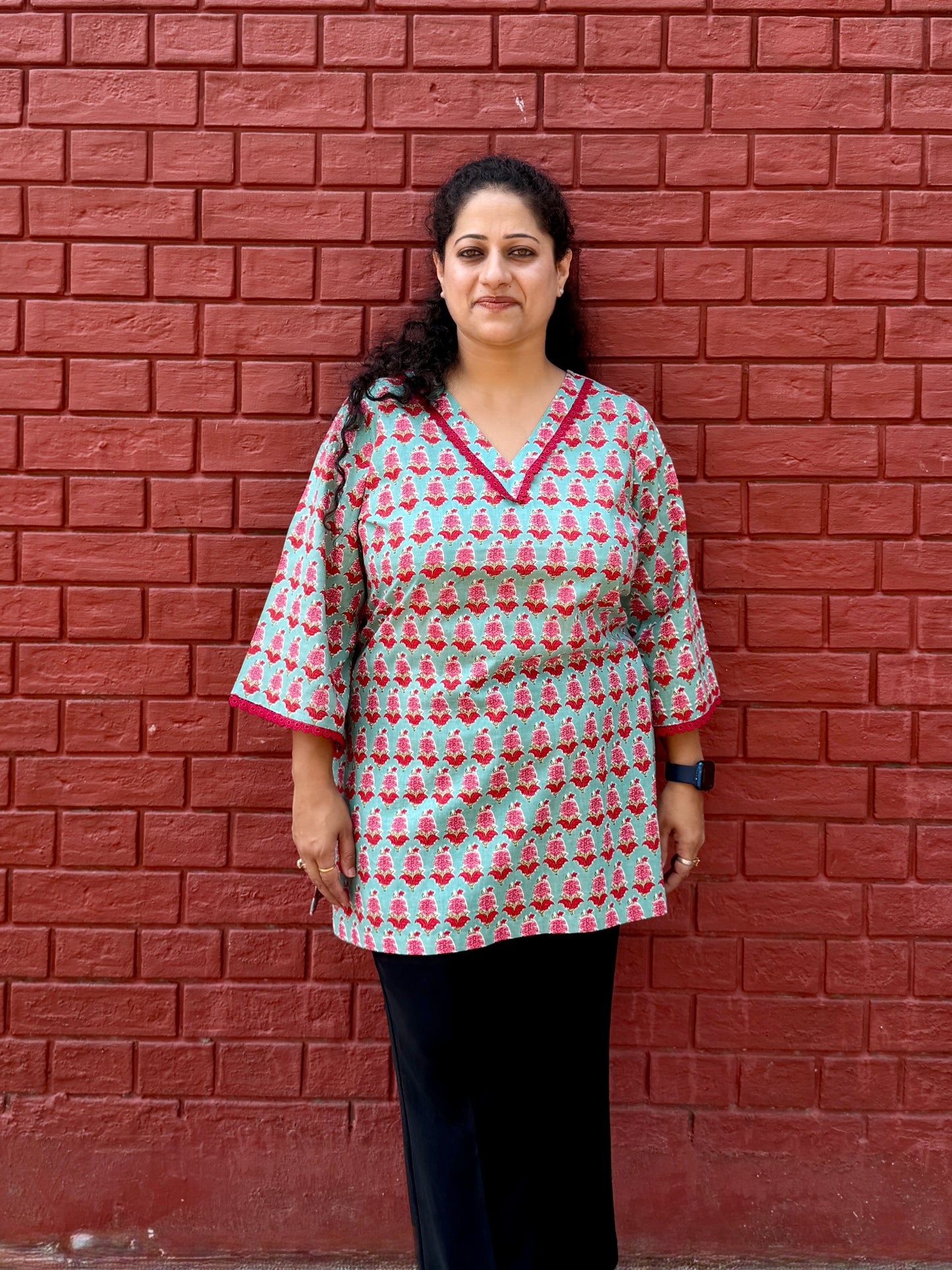 Pista Green kurti