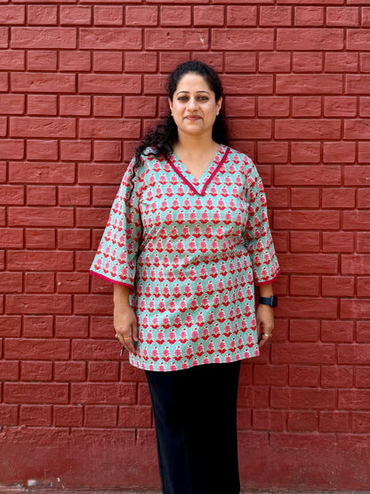 Pista Green kurti