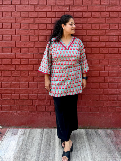 Pista Green kurti