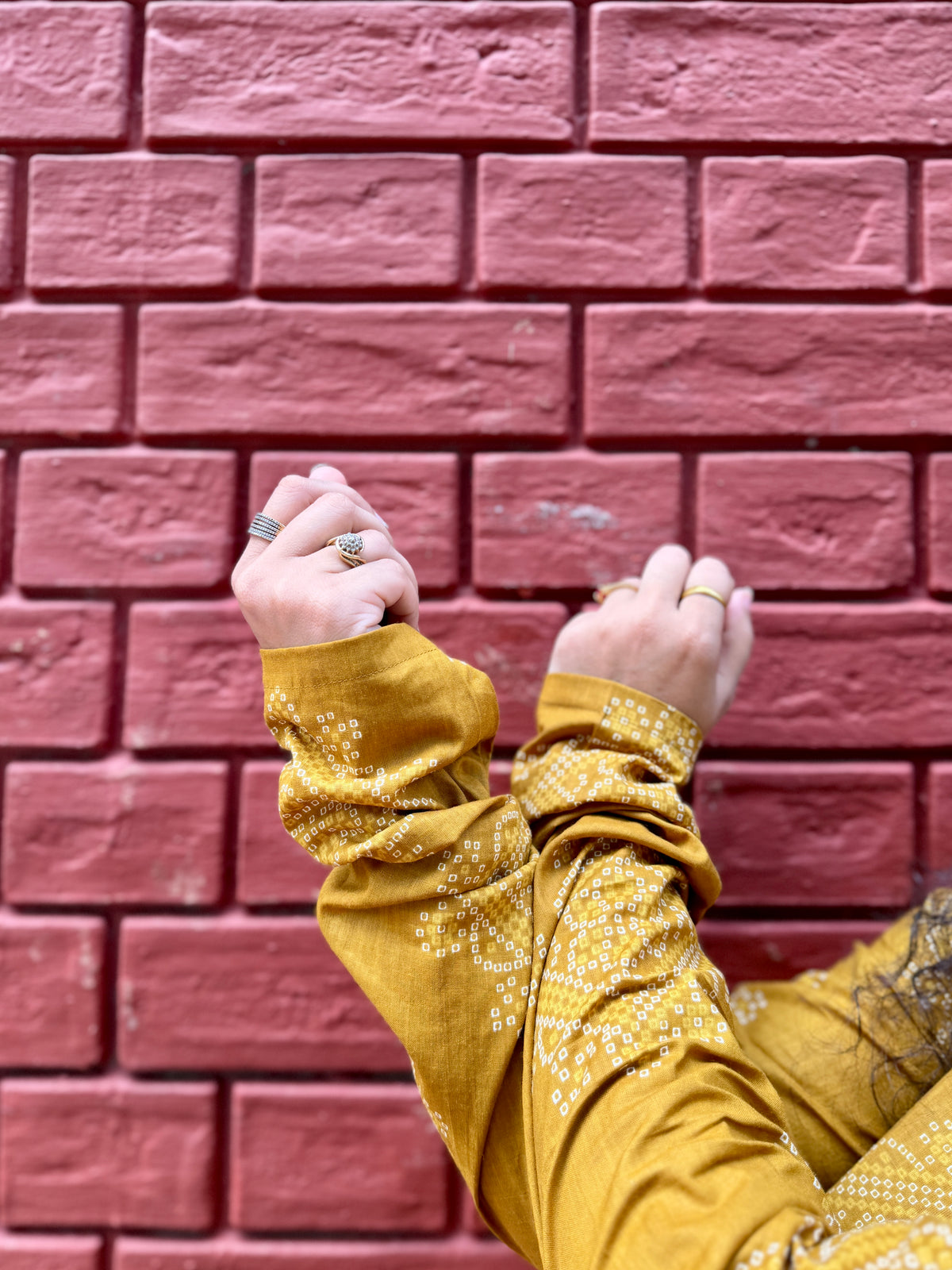 Mustard Yellow Kurta