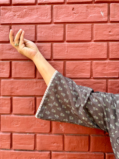 Coffee vibe kurta