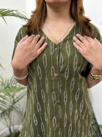 Mehndi Green Shirt