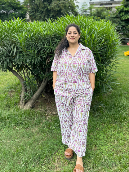 Floral Bliss Cotton Co-ord Set