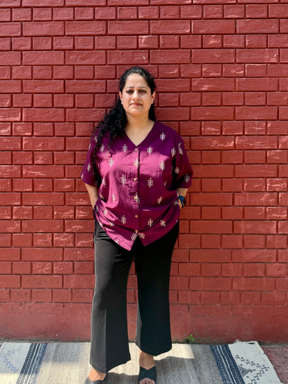 Wine Shirt – Embroidered